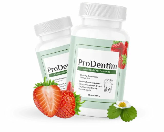 Two bottles of ProDentim Advanced Oral Probiotics soft tablets